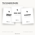 The Complete Tapleaf Bundle — all three planner editions for reMarkable, save 32%